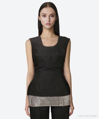 GIA STUDIOS (Women)/ジア ストゥディオス ブラウス SABRINA BLOUSE 32GS01BLOUSE2 BLACK トップス【三越伊勢丹/公式】