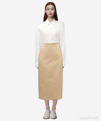 美品 SATOKA スカート　サイズ1 スリットスカート 4サイズ ボトムス[品番：IK000007365