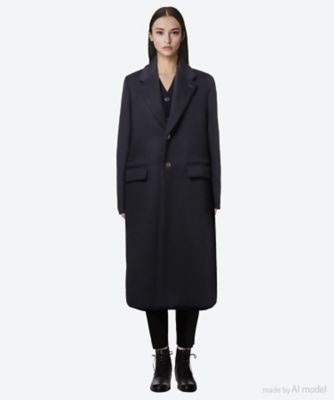 トゥモローランド✨ウールビーバービッグカラーロングコート ダブルフェイス 送料無料】ウールダブルフェイス ロングコート | TOMORROWLAND