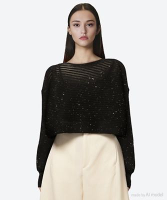 最終値下げ】Spick&Span×Le minorエンブレムVニット Le minor