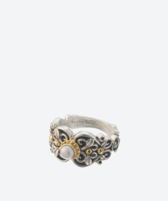Gerochristo (Women)/ジェロクリスト リング Medieval Floral Band Ring 2795