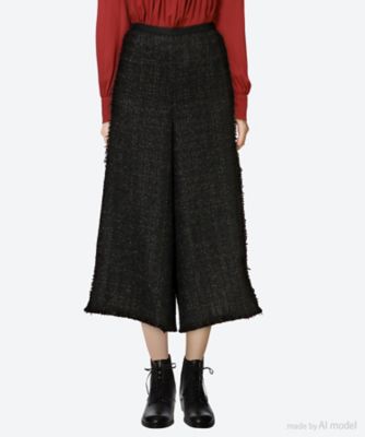 ＜L’UNE (Women) ＞ツィードバイヤスパンツ　ＬＵ２５４―３０５