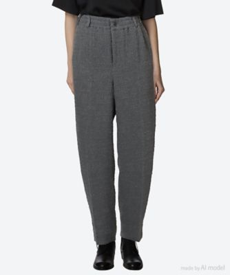 ＜nonnotte (Women)＞パンツ　Ｄｒａｐｉｎｇ　Ｅｌａｓｔｉｃ　Ｂｕｇｇｙ　Ｔｒｏｕｓｅｒｓ　Ｎ―２５Ａ―０２６
