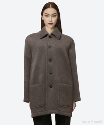 マッキントッシュ　ハンビーコート　伊勢丹限定　グレー クーポン対象】MACKINTOSH マッキントッシュ ウールメルトン