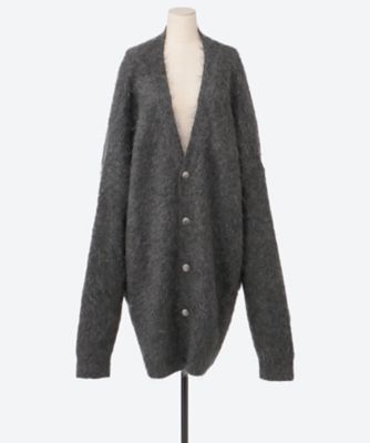 HARUNOBUMURATA (Women)/ハルノブムラタ カーディガン MICHELE HM25W1022―AGI19 CHARCOAL トップス【三越伊勢丹/公式】