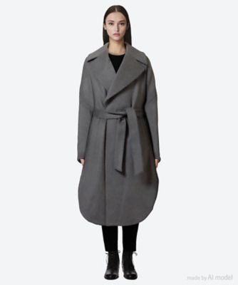 HARUNOBUMURATA (Women)/ハルノブムラタ コート MELANIE HM25W127―STY12 GREY アウター【三越伊勢丹/公式】