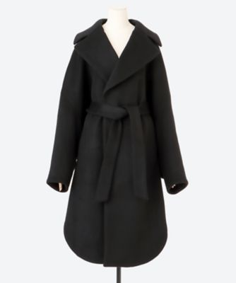 HARUNOBUMURATA (Women)/ハルノブムラタ コート MELANIE HM25W127―STY12 BLACK アウター【三越伊勢丹/公式】