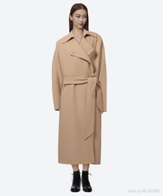 ＜AEHRR (Women)＞Ｗｒａｐ　Ｔｒｅｎｃｈ　Ｏｖｅｒ　Ｃｏａｔ　ＡＥ－２５Ａ－０１８