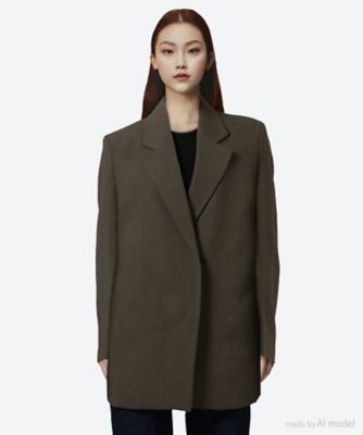 STUDIO NICHOLSON (Women)/スタジオ ニコルソン ジャケット ARAZ TAILORED JACKET SNW-1622 KELP コート・ジャケット【三越伊勢丹/公式】