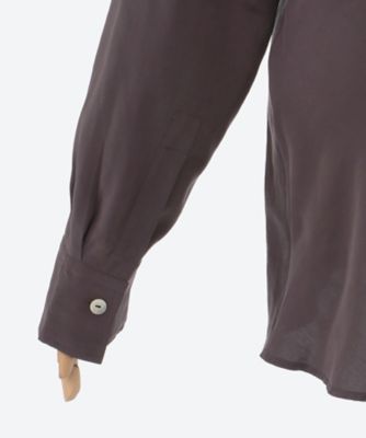 シャツ ACRE V NECK BUTTON THROUGH