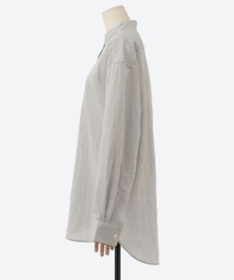 Studio Nicholson CLEYSNW1607PARCHMENT 関税送料込 ブラウス DILYS GRANDAD COLLAR SHIRT
