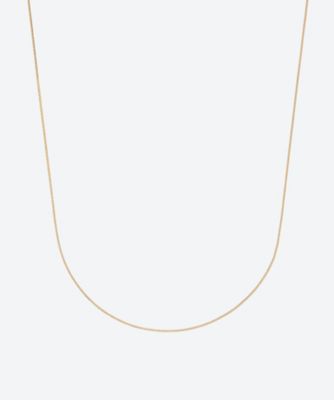 GIGI (Women)/ジジ ネックレス Gold line slide necklace SI0062 K18YG 【三越伊勢丹/公式】