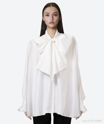 BOURRIENNE PARIS X (Women)/ブーリエンヌパリ ブラウス CELESTE CELSATW25W BLANC トップス【三越伊勢丹/公式】