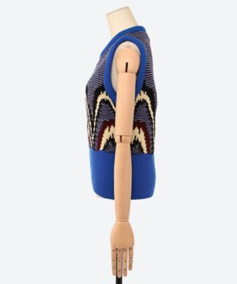 セーター NEON WOOL JACQUARD KNIT