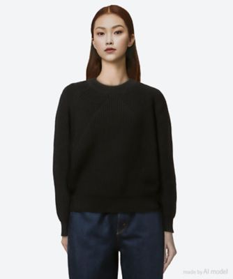 BATONER ウールニットセーター サイズS / 1 セーター SIGNATURE CREW NECK BN－26SL