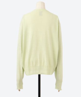 セーター REVIVAL SOFT SILK CREW NECK BN