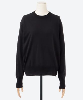 セーター REVIVAL SOFT SILK CREW NECK BN 