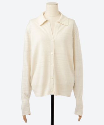 カーディガン REVIVAL SOFT SILK POLO