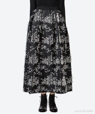 ＜DOMELLE (Women)＞スカート　ＣＲＡＦＴＥＤ　ＪＡＣＱＵＡＲＤ　ＳＫＩＲＴ　Ａ３１６１ＦＳ　０２５