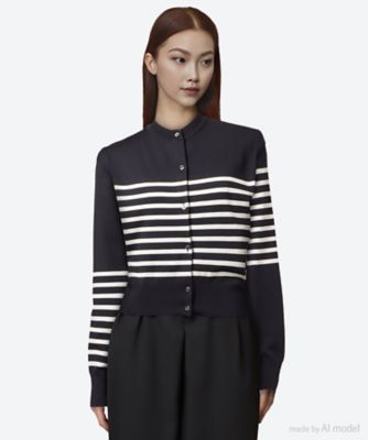 ＜DOMELLE (Women)＞カーディガン　ＳＩＬＫ　ＫＮＩＴ　ＣＡＲＤＩＧＡＮ　Ａ３１６１ＫＣＤ０６５