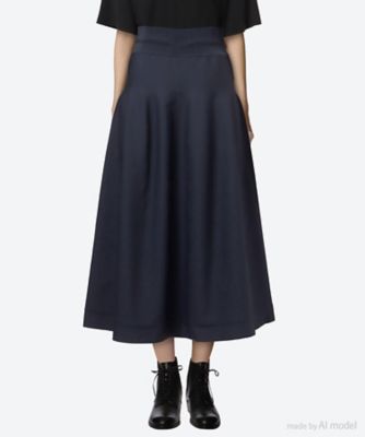 ＜LOWER (Women)＞スカート　１８Ｇ　Ｊｅｒｓｅｙ　Ｇａｔｈｅｒ　Ｓｋｉｒｔｓ　ＬＷ－７５