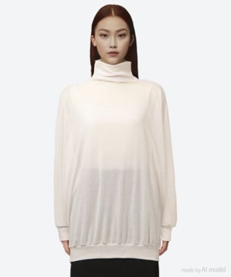 COGTHEBIGSMOKE (Women)/コグ ザ ビッグスモーク プルオーバー　ＮＡＩＡ　ＢＯＴＴＬＥ　ＮＥＣＫ　ＴＯＰ　１４１０１－２３６－１４２７－１