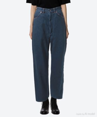 ＜CIOTA (Women)＞デニムパンツ　Ｄｅｎｉｍ　Ｐａｉｎｔｅｒ　Ｐａｎｔｓ　ＰＴＬＭ－１４ＰＡＷ－ＰＩＤＥＢＬ