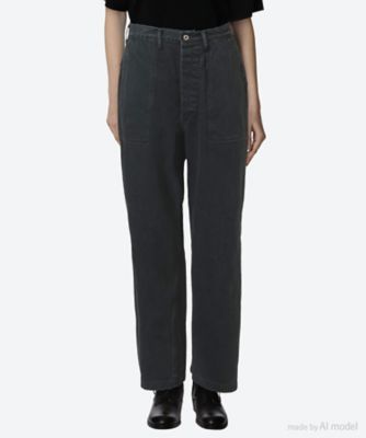 ＜CIOTA (Women)＞デニムパンツ　Ｄｅｎｉｍ　Ｂａｋｅｒ　Ｐａｎｔｓ　ＰＴＬＭ－１５ＢＡＷ－ＭＢＫ