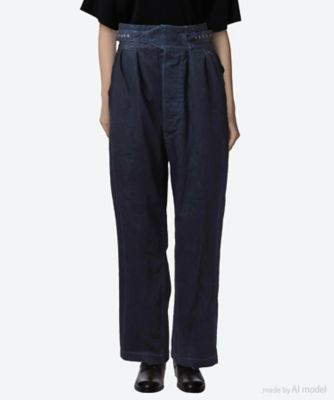 ＜CIOTA (Women)＞デニムパンツ　Ｄｅｎｉｍ　Ｇｕｒｋｈａ　Ｐａｎｔｓ　ＰＴＬＭ－１７ＧＵＷ－ＰＩＤＮＷ