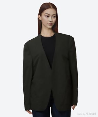 ＜nonnotte (Women)＞ジャケット　Ｎ　Ｊａｃｋｅｔ　（Ｈａｌｆ―ｌｉｎｅｄ）　Ｎ―２６Ｓ―０７１