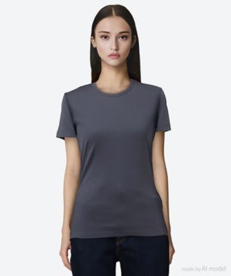 ＜SUNSPEL (Women)＞ＳＳ　Ｃｒｅｗ　Ｎｅｃｋ　Ｔ－Ｓｈｉｒｔ　ＷＴＳＨ００３２