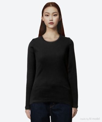 ＜SUNSPEL (Women)＞Ｒｉｂ　ＬＳ　Ｔ―Ｓｈｉｒｔ　ＷＴＳＨ０１５９