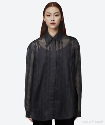 ＜AEHRR (Women)＞Ｄｒａｐｉｎｇ　Ｏｖｅｒｓｉｚｅｄ　Ｓｈｉｒｔ　ＡＥ―２６Ｓ―００８