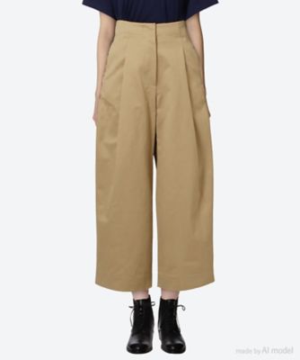 ＜STUDIO NICHOLSON (Women)＞ＣＯＮＴＩＮＵＩＴＹ－ＤＥＥＰ　ＰＬＥＡＴ　ＶＯＬＵＭＥ　ＡＮＫＬＥ　ＣＲＯＰ　ＤＯＲＤＯＮＩ　ＳＮＷ－１６１６
