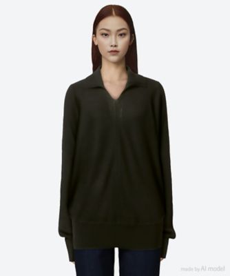 SEEALL (Women)/シーオール セーター　ＲＩＢ　Ｖ　ＳＷＥＡＴＥＲ　ＳＡＵ６３―ＫＪ６８２