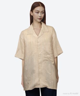 ＜SEEALL (Women)＞ブラウス　ＧＥＮＥＲＡＬ　ＰＵＲＰＯＳＥ　ＳＨＩＲＴＳ　ＳＡＵ６３―ＳＨ３８６―Ｉ―００２