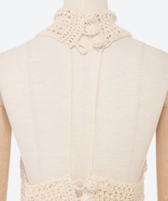 トップス CROCHET RACER TOP SAW63ーKN801