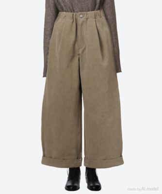 ＜LAUREN MANOOGIAN＞ＣＡＮＶＡＳ　ＴＲＯＵＳＥＲ　ＨＰＳ２６Ｂ２６６６Ｗ１９９