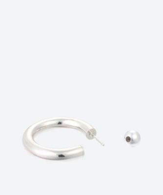 【片耳】Sophie Buhai ソフィーブハイ small ピアス スモール Small Bialy Hoops（ピアス（両耳用））｜SOPHIE BUHAI