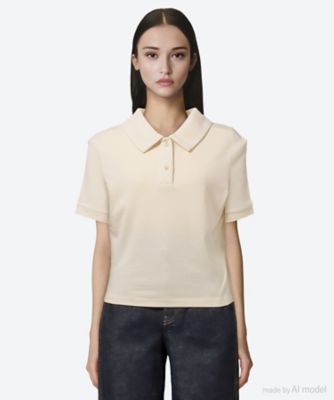 コットンシルクジャガードレギュラーブラウス | BLAMINK (Women