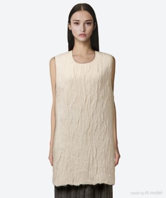 LAUREN MANOOGIAN/ローレン マヌーギアン ＧＡＵＺＥ　ＡＰＲＯＮ　ＳＨＥＬＬ　ＨＰＳ２６Ｔ２７０８Ｙ３１０