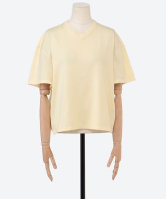 RIER 25ss VネックTシャツ カットソー T―SHIRT V―NECK SHORT SLEEVES