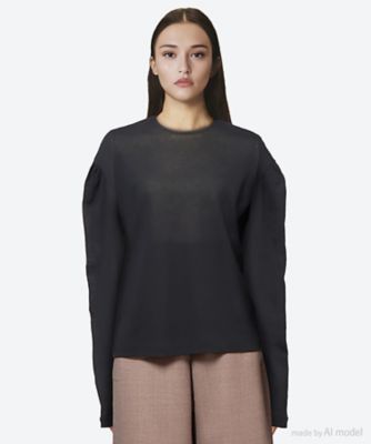＜BITE Studios (Women)＞カットソー　ＤＲＯＰＰＥＤ　ＳＨＯＵＬＤＥＲ　ＴＯＰ　１１１１６６１