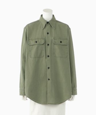 ＜MADISONBLUE (Women)＞ＨＡＭＰＴＯＮ　ＢＡＣＫ　ＳＡＴＩＮ　ＳＨＩＲＴ　ＰＥＴＩＴ（スモールサイズ）