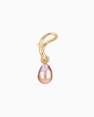 ＜Charlotte Chesnais (Women)＞ピアス　ＰＥＡＲＬ　ＳＬＩＤＥ　ＳＭＡＬＬ　ＥＡＲＲＬＩＮＧ　※シングル