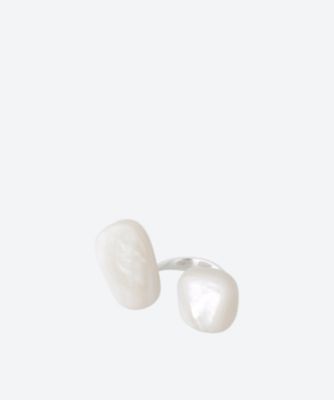 ＜SASKIA DIEZ (Women)＞リング　ＰＥＡＲＬ　ＭＯＴＨＥＲ　ＯＦ　ＳＬＩＮＧ　ＲＩＮＧ