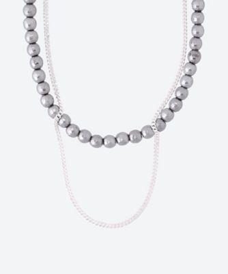 ＜SASKIA DIEZ (Women)＞ネックレス　ＳＰＡＲＫＬＩＮＧ　ＩＤＥＮＴＩＴＹ　ＮＥＣＫＬＡＣＥ