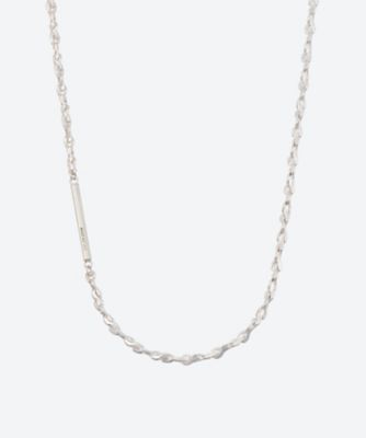 ＜MAR.03 (Women)＞ネックレス　ＰＩＮＡ　ＴＷＩＳＴ　ＣＨＡＩＮ　ＮＥＣＫＬＡＣＥ　ＮＯ．１　ＭＡＲ．０３―Ｎ００３