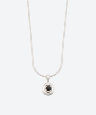 ＜MAR.03 (Women)＞ネックレス　ＯＮＹＸ　ＭＩＮＩ　ＢＡＬＬ　ＮＥＣＫＬＡＣＥ　ＭＡＲ．０３―Ｎ００１