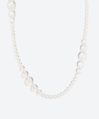 ネックレス　２５ＦＷ／Ｄｒｏｐ　Ｃｒｙｓｔａｌ　ｎｅｃｋｌａｃ